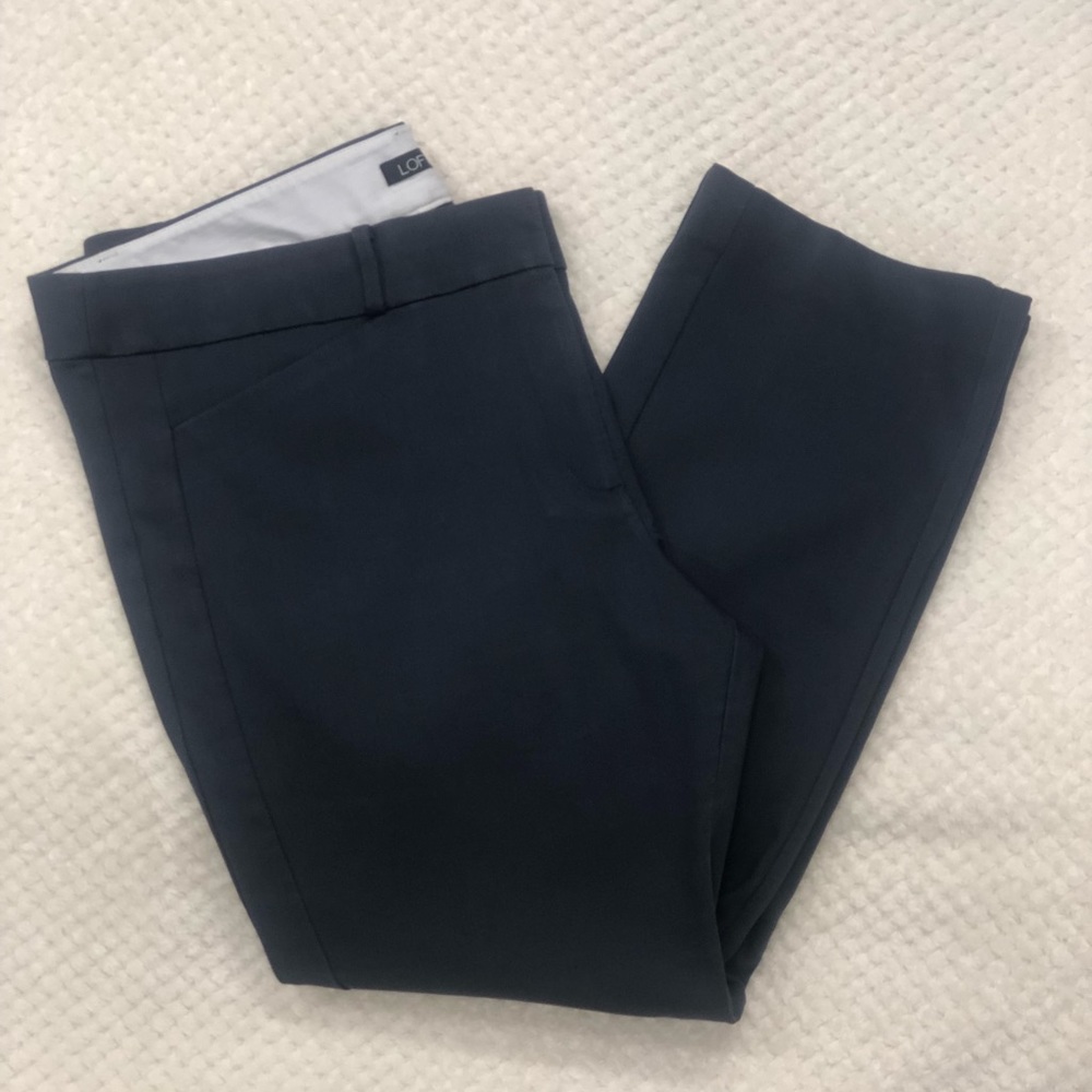 LOFT Marisa Gray Trouser Size 16